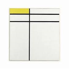 Piet Mondrian, Composition A, with Double Line and Yellow, 1935.jpg