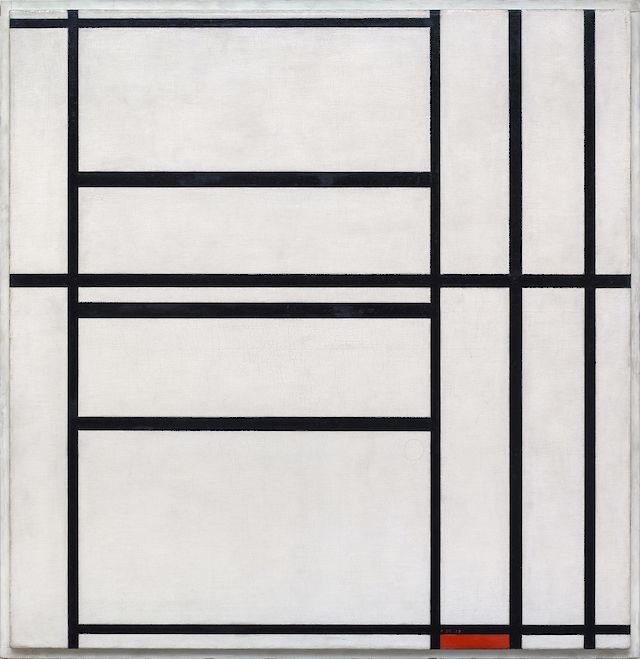 Piet Mondrian, Composition with Red, 1939.jpg