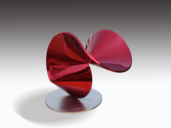 Red Bird 73x114x100cm. Stainless Steel. 2008..jpg