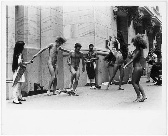 5Kusama's Anatomic Explosion outside the New York Stock Exchange, 1968.jpg