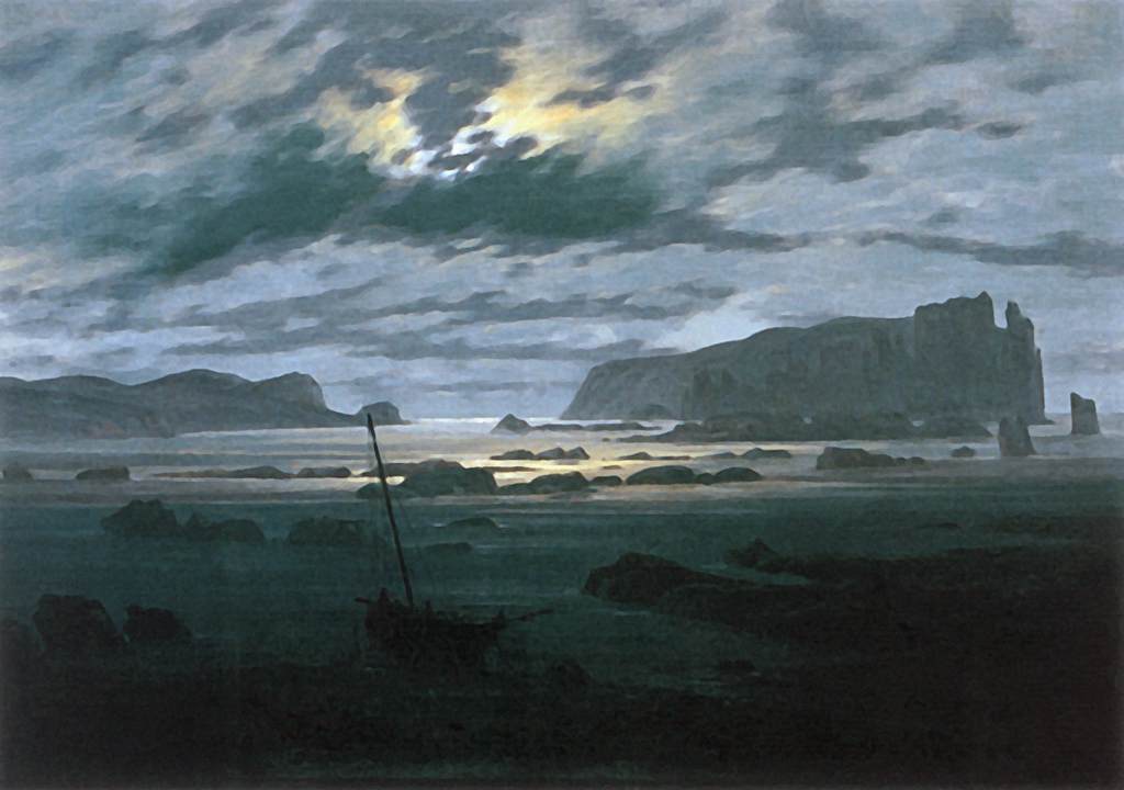 Caspar David Friedrich,Northern Sea In The Moonlight,1823-24.jpg