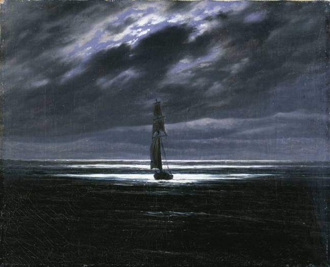 Caspar David Friedrich, Seascape in the Moonlight, 1835.jpg