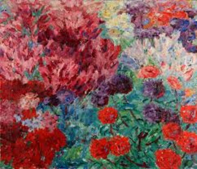 5Emil Nolde, Flower Garden (without figure) (Blumengarten, ohne Figur), 1908 - Copy.jpg