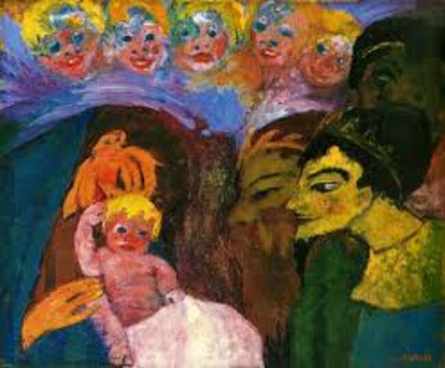 3Emil Nolde, Adoration of Magi, c.1933 - Copy.jpg