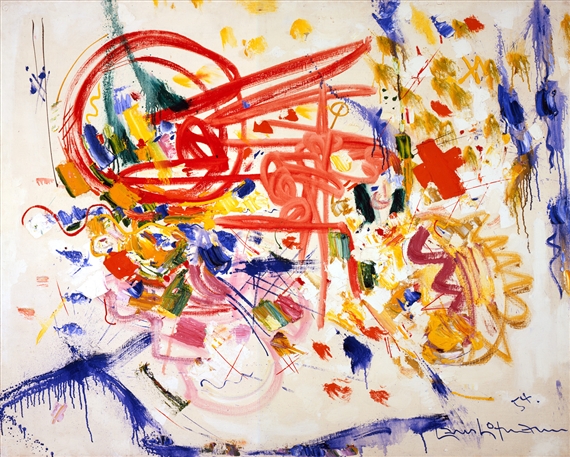 Hans Hofmann  , Laburnum, 1954..jpg