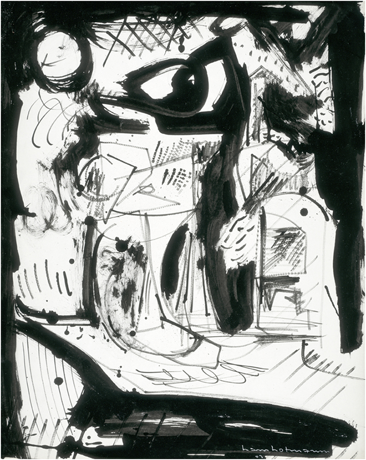 Hans Hofmann, Untitled, 1943 (Ink on paper).jpeg