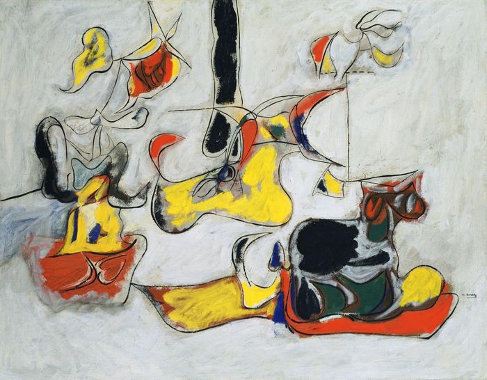 6Arshile Gorky, Garden in Sochi, 1943.jpg