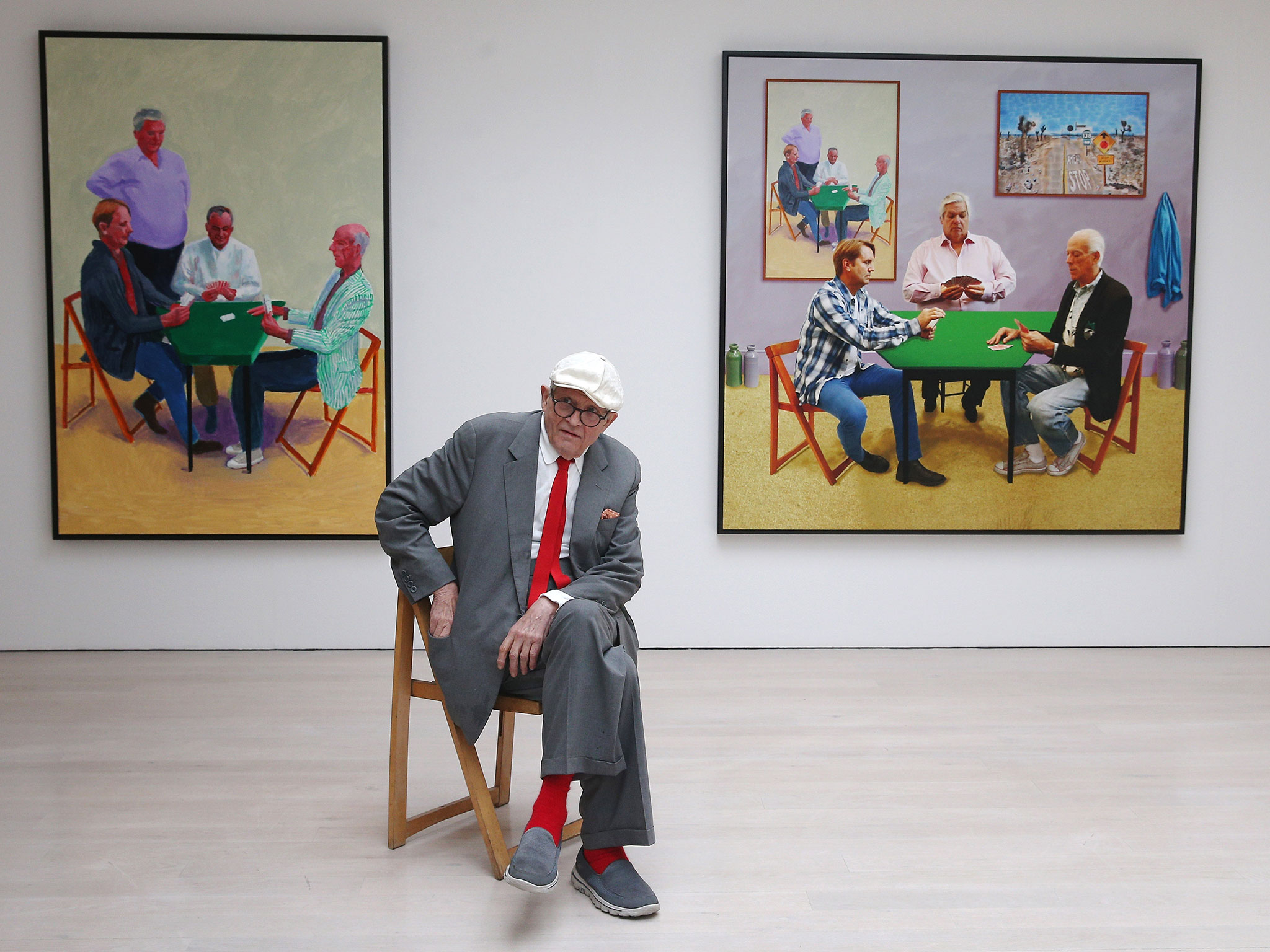 David Hockney at The Tate Modern, London.jpg