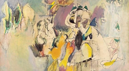 4_Arshile Gorky, The Pirate I, 1942.jpg