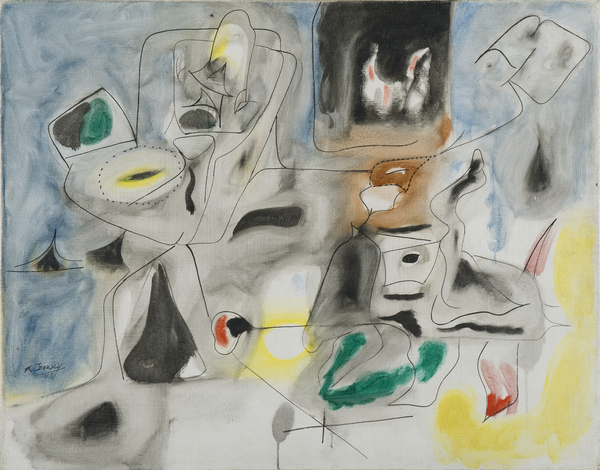 3Arshile Gorky, Good Hope Road Ⅱ, 1945.jpg