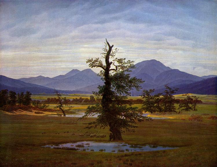 Caspar David Friedrich, Solitary Tree, 1822.jpg