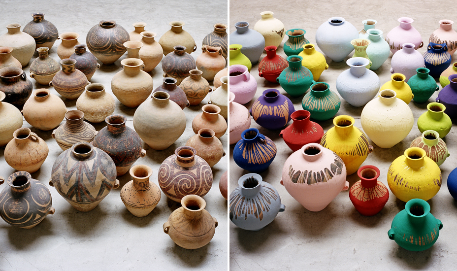 Coloured Vases, Ai Weiwei, 2006.jpg
