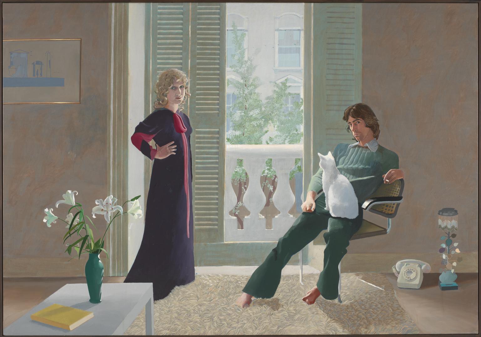 David Hockney, Mr and Mrs Cark and Percy, 1971.jpg