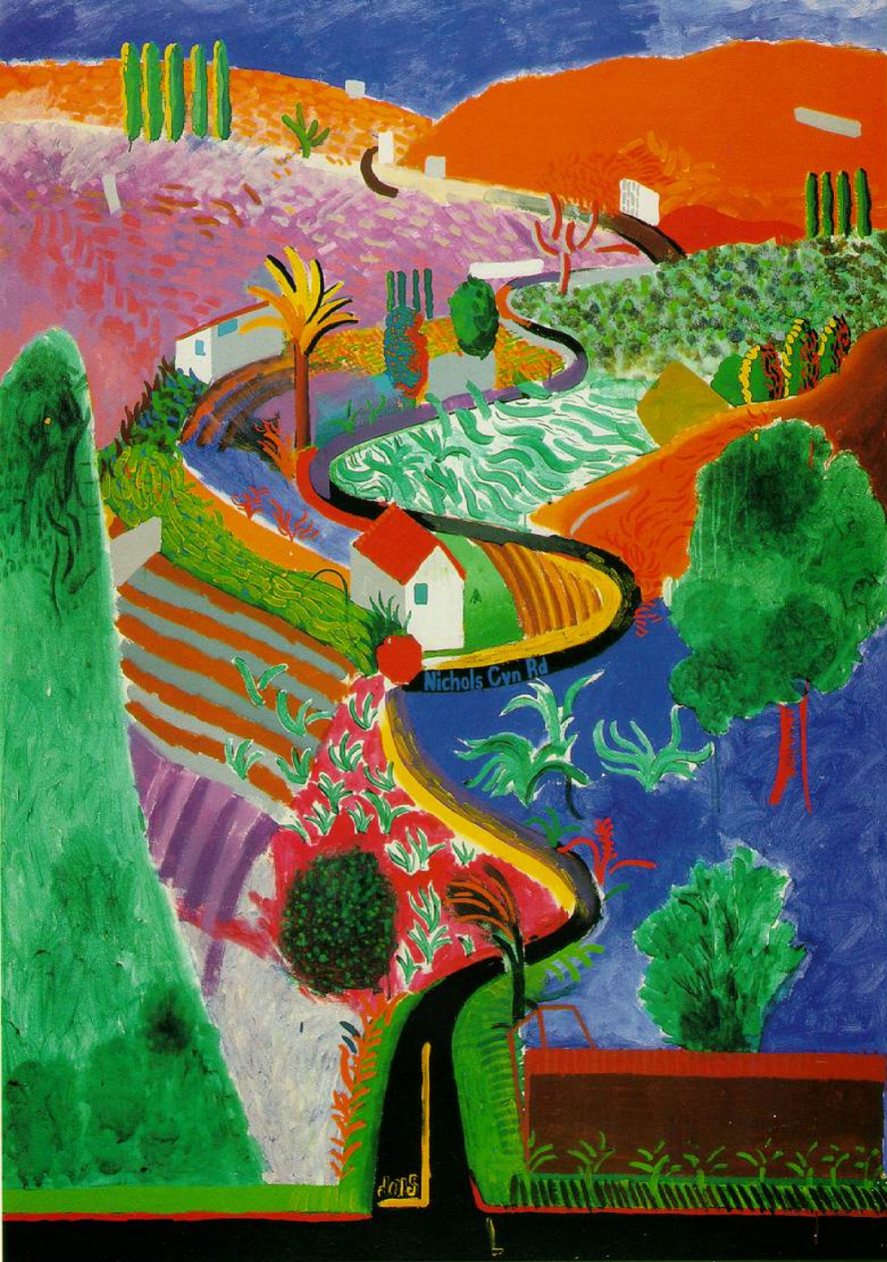 David Hockney, Nichols Canyon 1980.jpg