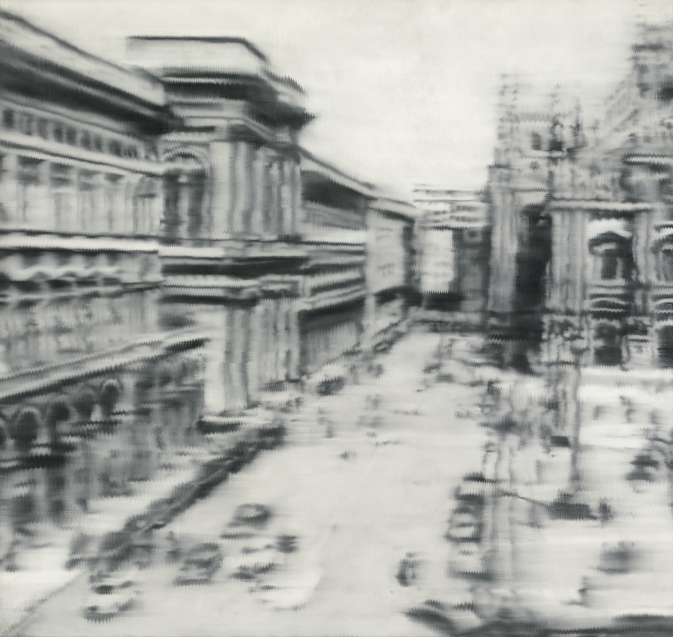 Gerhard Richter, Domplatz Mailand, 1968.jpg