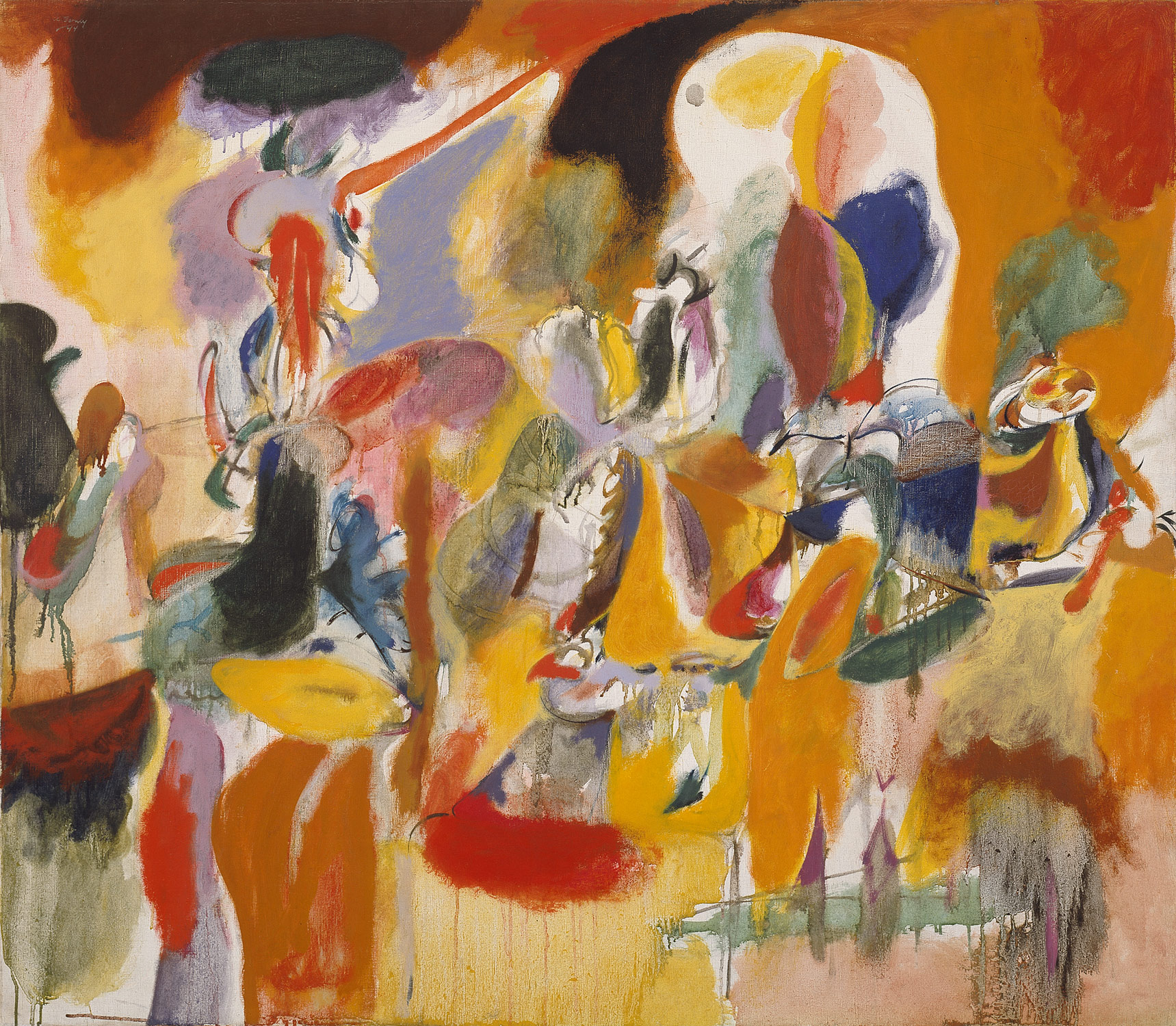 Arshile Gorky, Water of the Flowery Mill, 1944.jpg