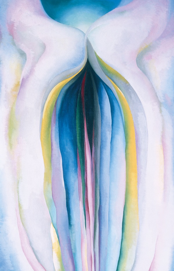 [크기변환]Georgia O'Keeffe, Grey Lines with Black, Blue and Yellow, 1923.jpg