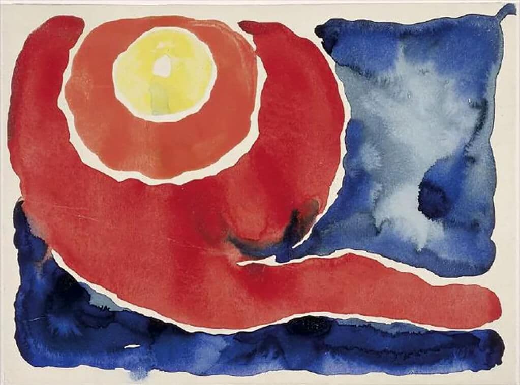 [크기변환]Georgia O'Keeffe, Evening Star V, 1917.jpg