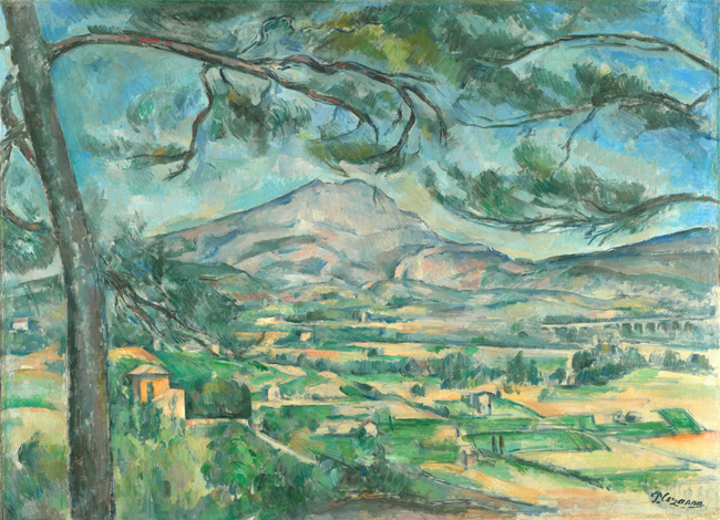 7Paul Cezanne, Mont Sainte-Victoire with Large Pine, 1887.jpg