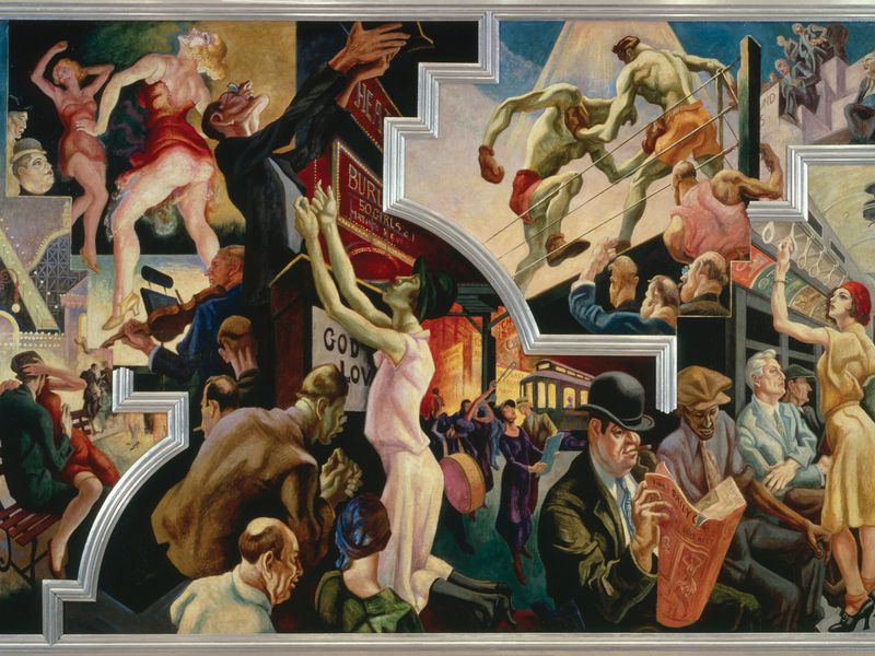 Tomas Benton, City Activity with Subway, 1930.jpg