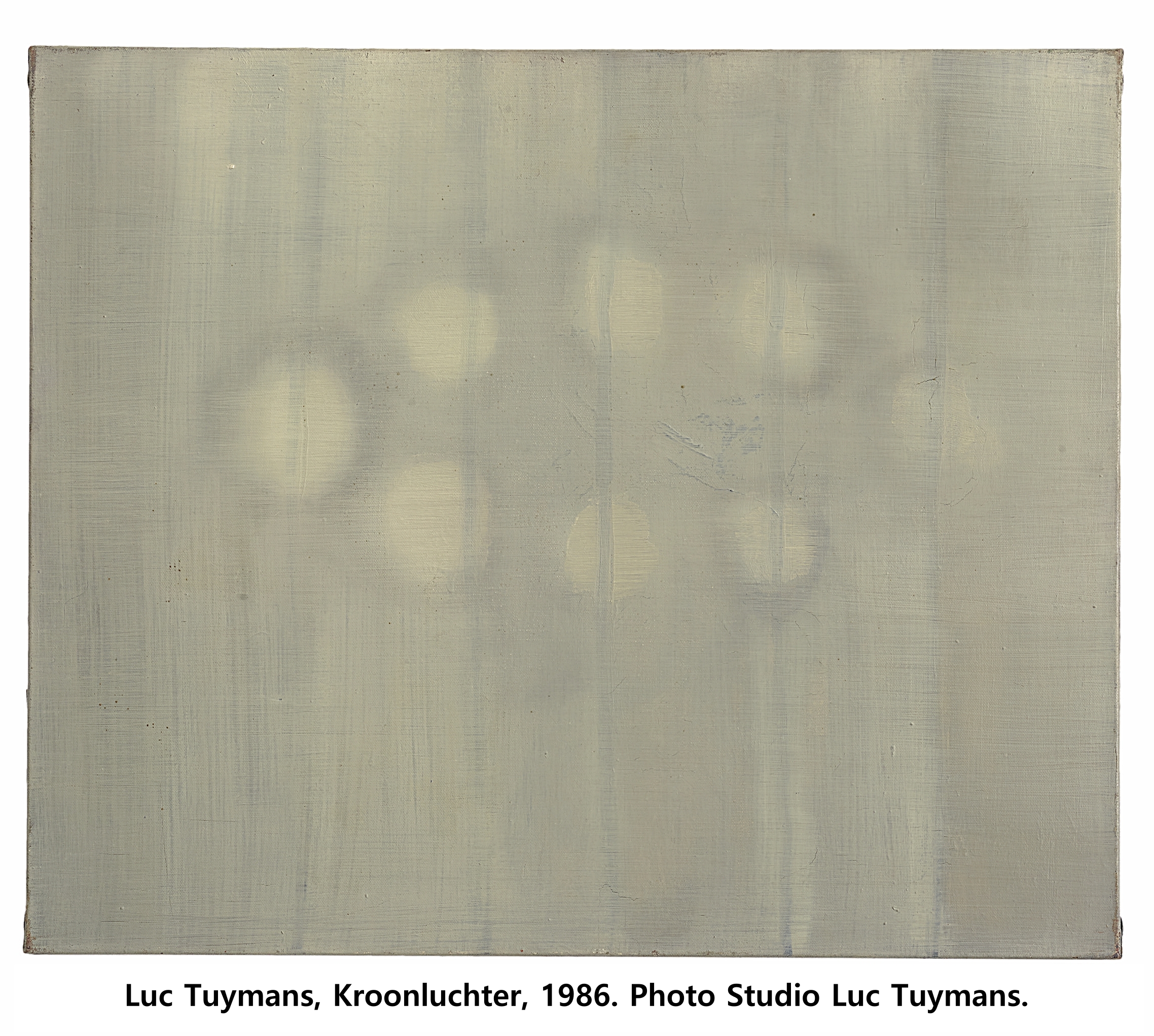 11-Luc Tuymans, Kroonluchter, 1986. Photo Studio Luc Tuymans..jpg