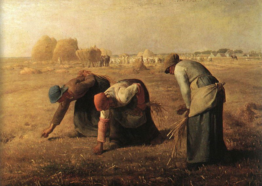 밀레, 이삭줍는 여인들, 1857.jpg