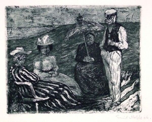 3Emil Nolde, Conversation, 1906.jpg