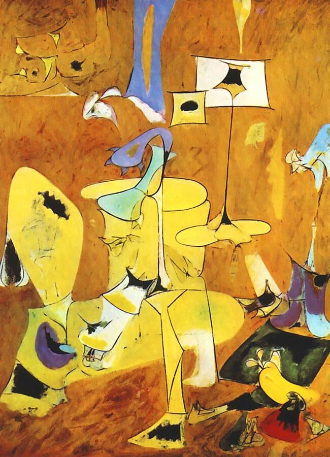 2Arshile Gorky, Betrothal Ⅰ, 1947.jpg