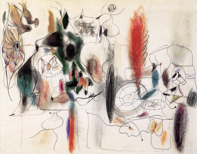 5Arshile Gorky, Composition II, 1943.jpg