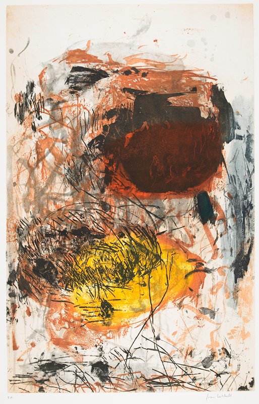 Joan Mitchell, Sunflower 2(Etching), 1972.jpg