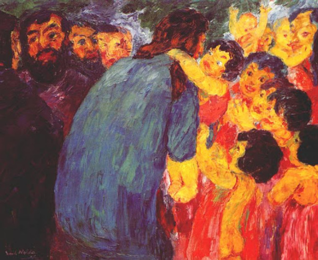 7Emil Nolde, Christ and the Children,1910.jpg