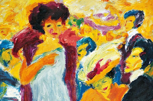 9Emil Nolde, Gesellschaft (Party), 1911.jpg