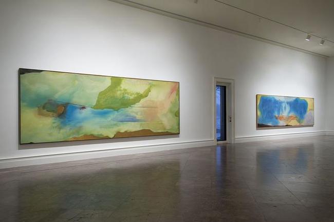10Giving Up One’s Mark, Helen Frankenthaler in the 1960s and 1970s(뉴욕 알브라이트-녹스 아트 갤러리 2015년 전시 전경).jpg