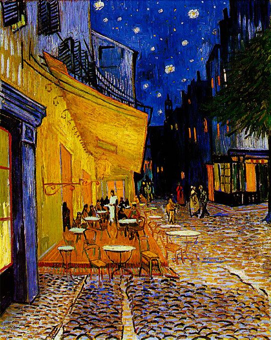 밤의 카페테라스,빈센트 반 고흐, 1888.jpg