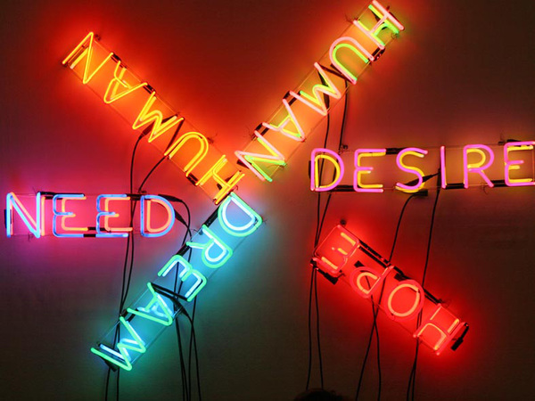 4브루스 나우만(Bruce Nauman), 인간 욕구 욕망(Human,Need,Desire). 1983. 뉴욕현대미술관 소장.jpg