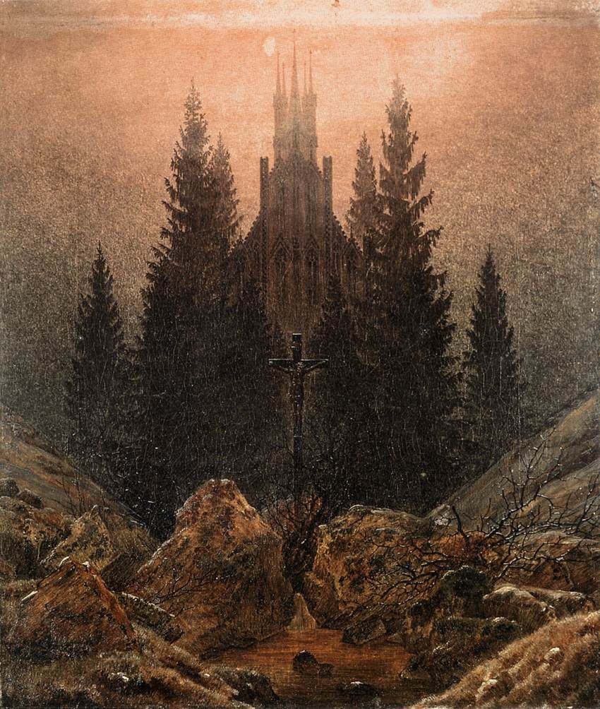 Caspar David Friedrich,The Cross In The Mountains, 1812.jpg