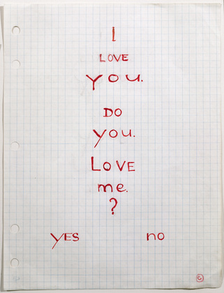 Louise Bourgeois, I Love You Do You Llove Me, 1987.jpg