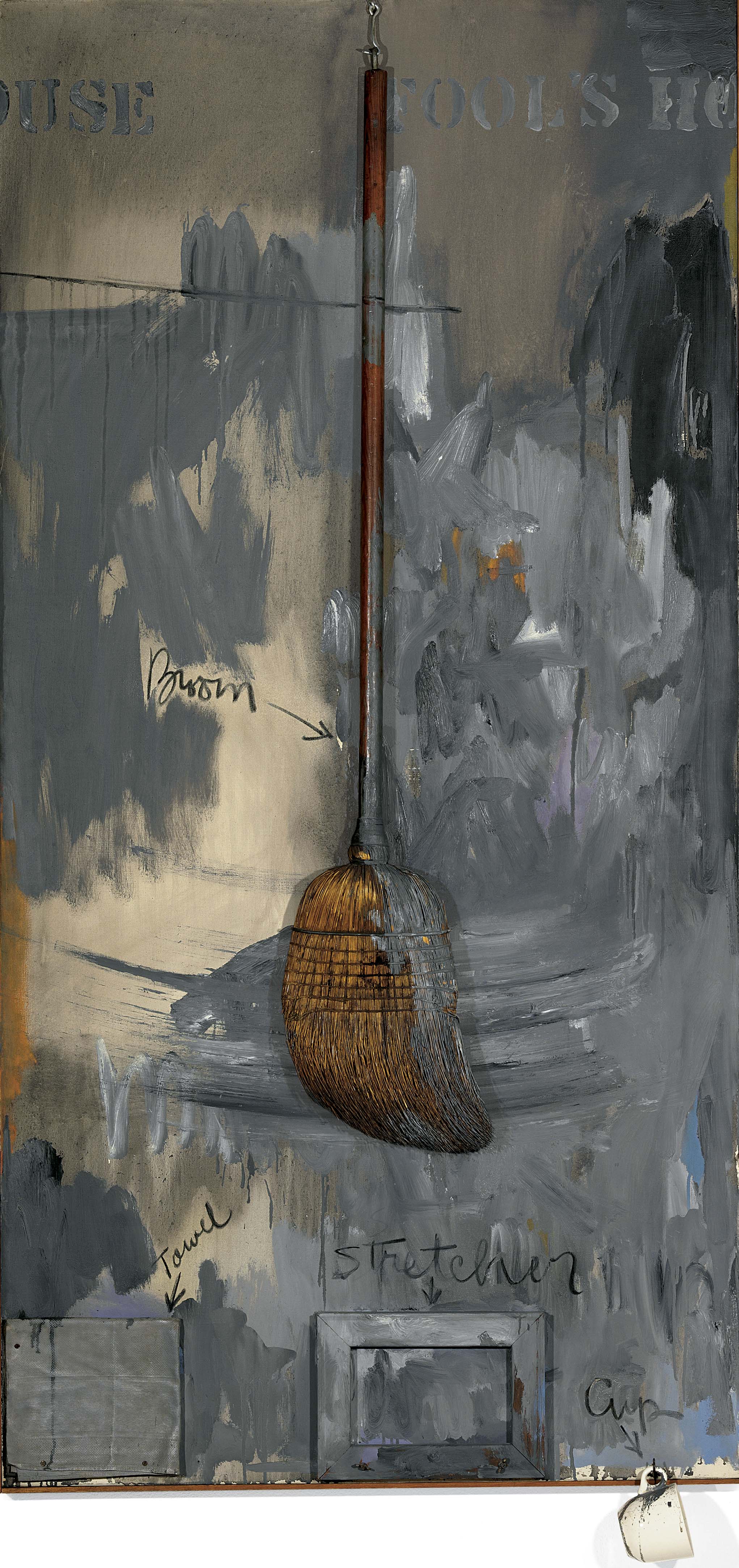 Jasper Johns, Fool's House, 1961-62.jpg