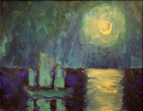 9Emil Nolde, Moonlit Night, 1913 – 1914.jpg