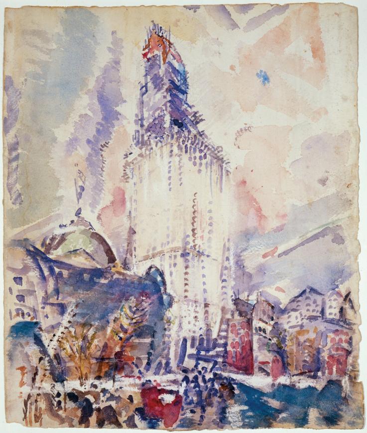 JOHN MARIN (AMERICAN, 1870–1953), “WOOLWORTH BUILDING, NO. 28,” 1912.jpg