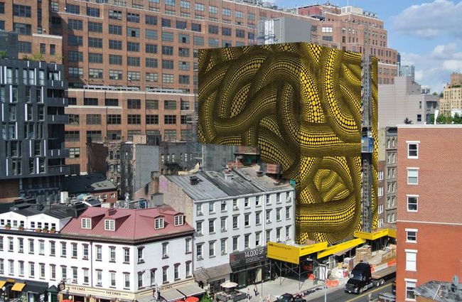 2NYC Building Wrapped in Yayoi Kusama's Yellow Trees.jpg