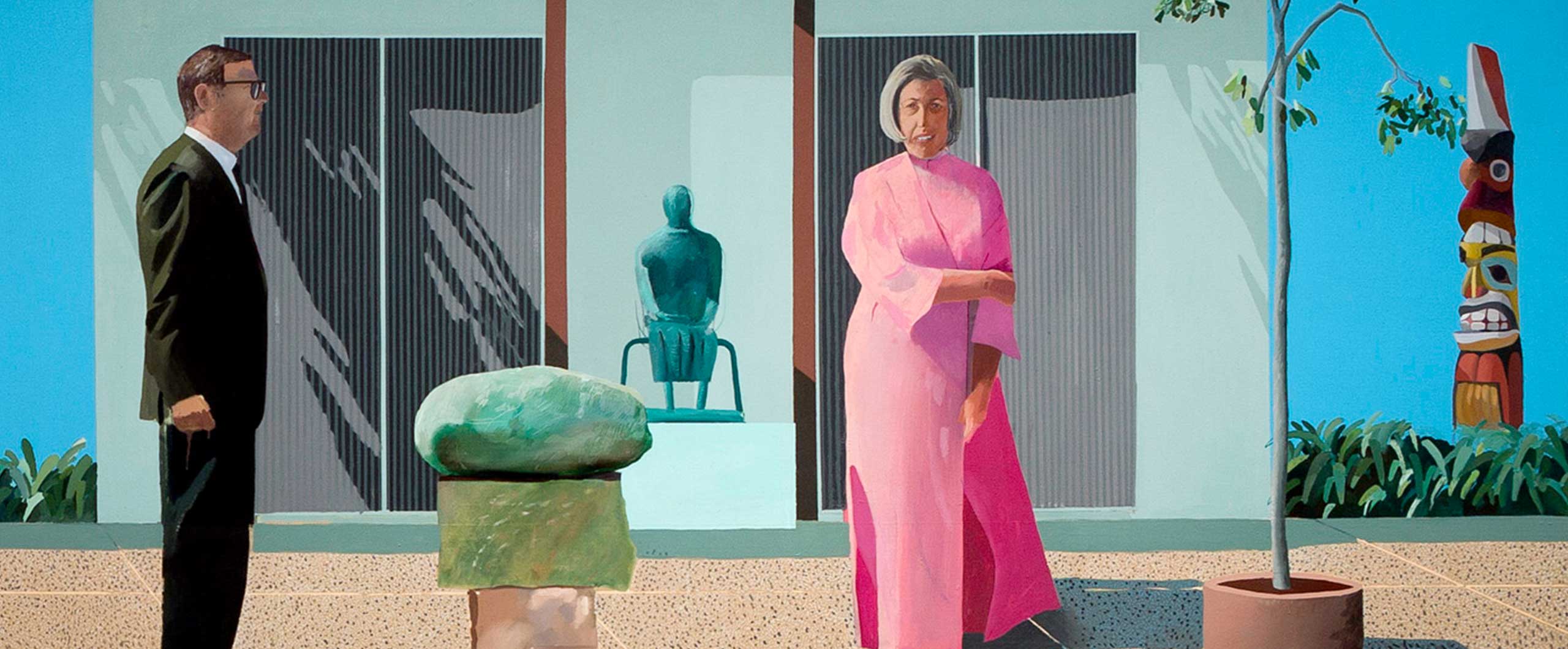 David Hockney, American collectors (Fred & Marcia Weisman), 1968.jpg