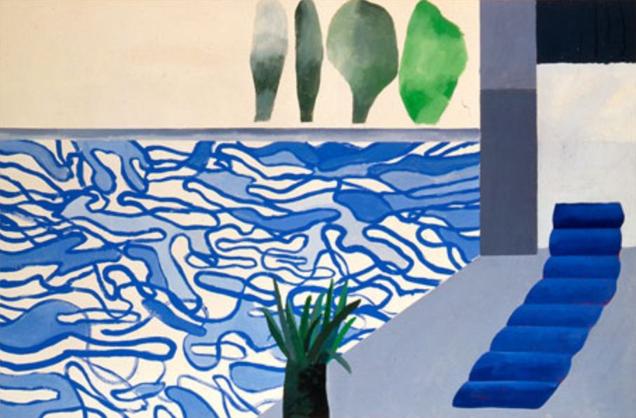 David Hockney, Picture of a Hollywood Swimming Pool, 1964.jpg
