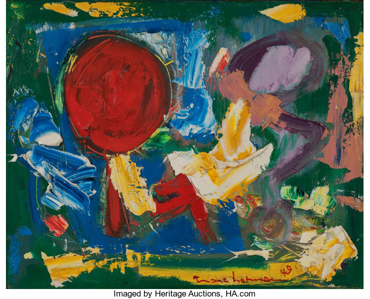 HANS HOFMANN, Red Sun, 1949.jpg