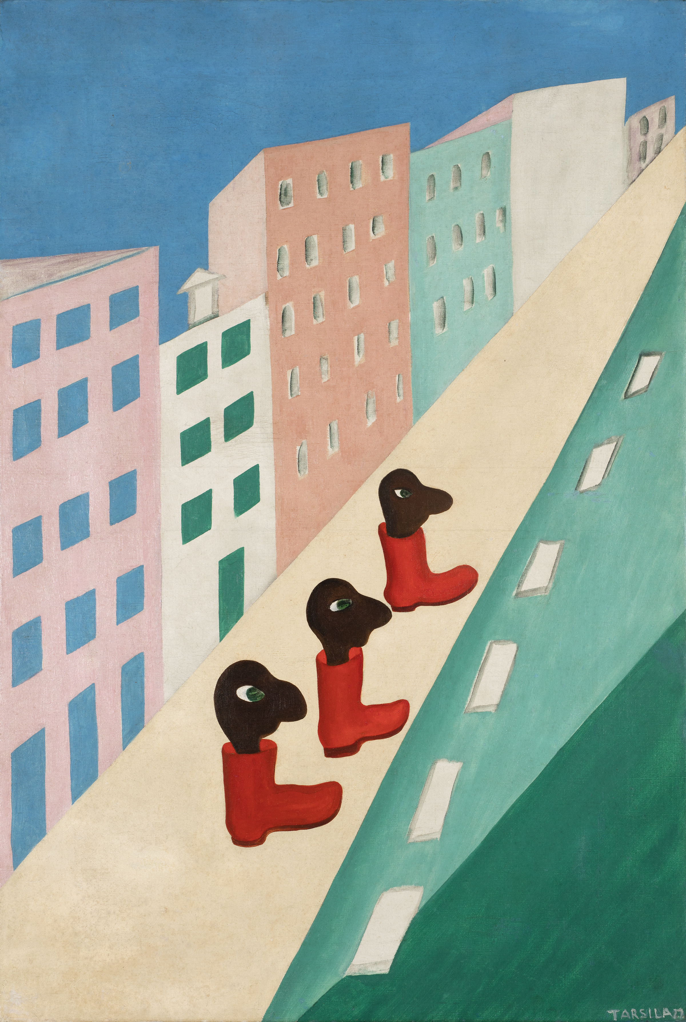 Tarsila do Amaral, City(The Street), 1929.jpg