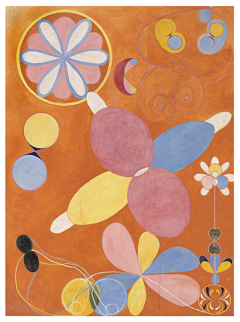 Hilma af Klint, The Ten Largest, No. 4, Youth, 1907.jpg