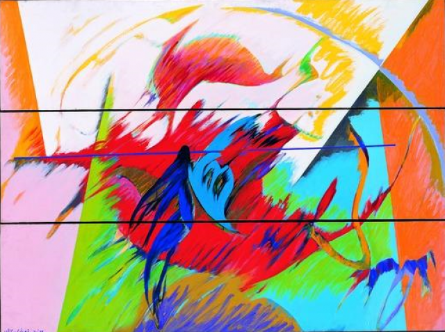 최욱경, 그림자놀이, 1983 (사진출처-서울대학교 미술관).png