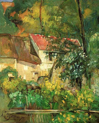 Paul Cezanne, Étude, paysage à Auvers, 1874.jpg