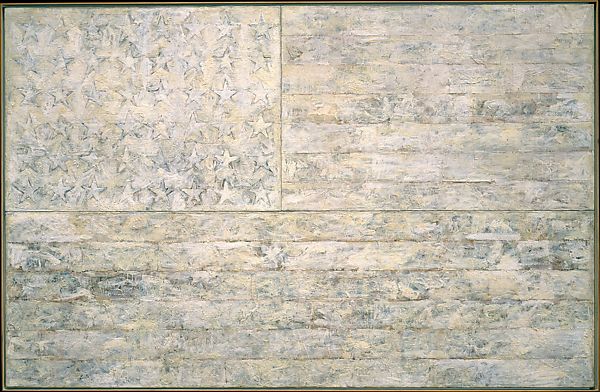 재스퍼 존스, White Flag, 1955.jpg