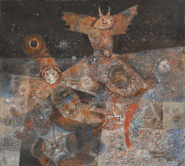 Skunder Boghossian, Night Flight of Dread and Delight, 1964.jpg